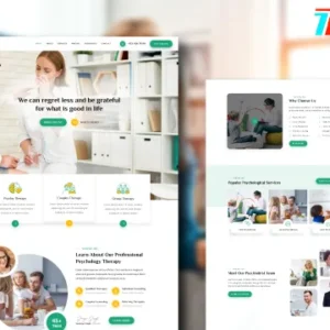 Psychologist & Mental Health Elementor Template