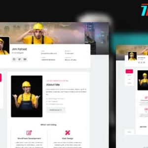 Creative Portfolio Elementor Template