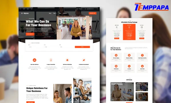 Creative Agency Elementor Template