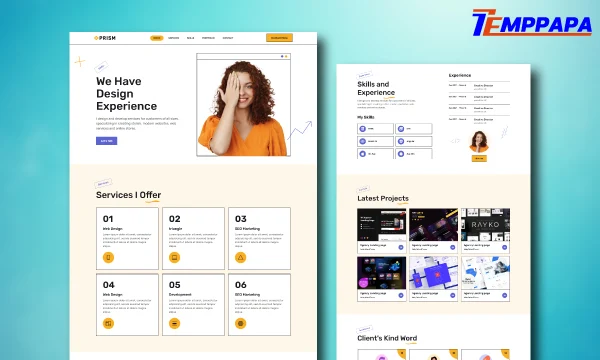 Prism Creative Personal Portfolio