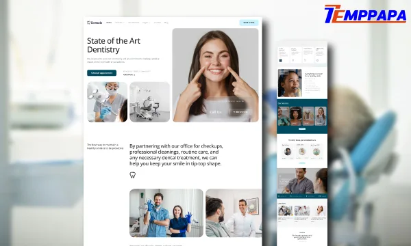 Medical & Dentist Clinic Elementor Template