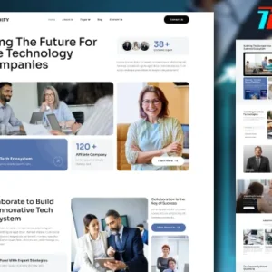 Venture Capital & Investment Elementor Template