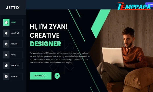 Creative Personal Portfolio Template
