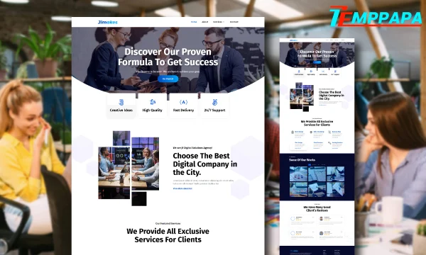 Creative Agency Elementor Template