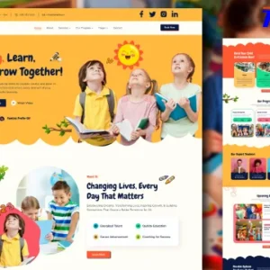 Kindergarten Preschool Template
