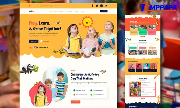 Kindergarten Preschool Template