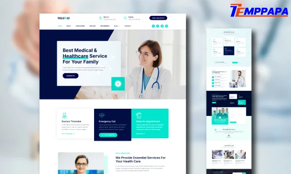 Medical Elementor Template