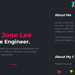 Minimal & Creative Personal Portfolio