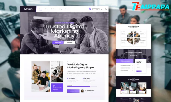 Business Elementor Template