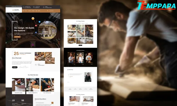 Carpenter Elementor Template