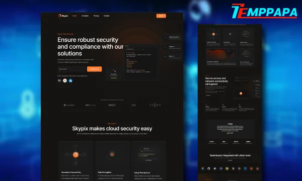 Cloud Solution Company Elementor Template
