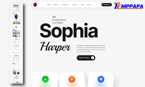 Creative Minimal Portfolio kit