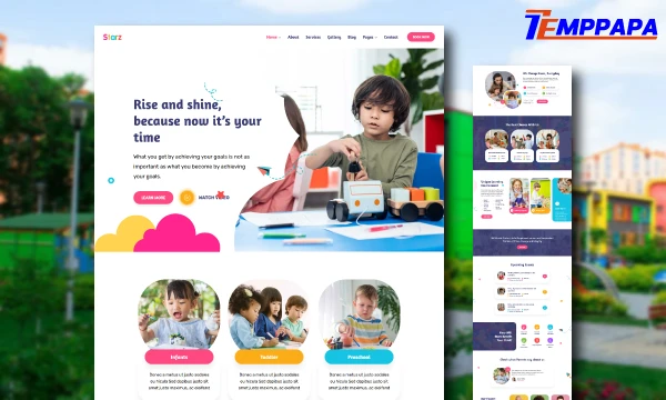 Kindergarten & School Template