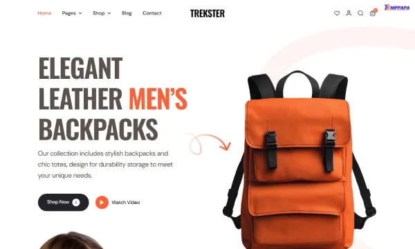 Backpack Shop WooCommerce