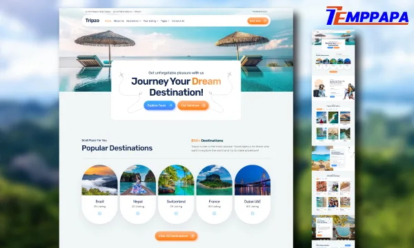 Travel Agency Tourism kit