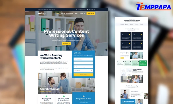 Content Writing & Copywriting Template