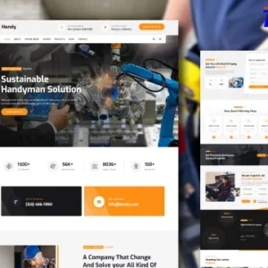 Handyman Services Elementor Template