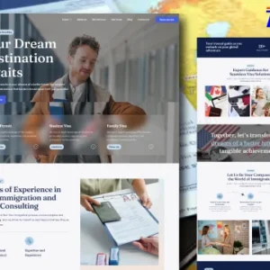 Immigration Elementor Template Kit