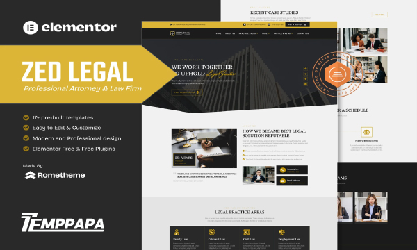 Zed Legal Professional Attorney