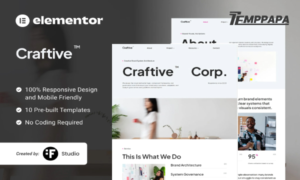 Craftive Creative Brand System & Architecture