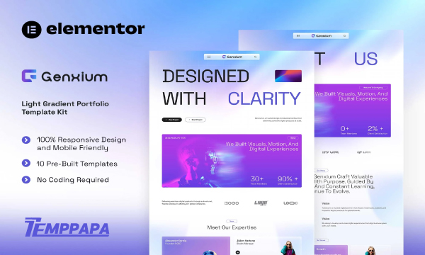 Genxium Light Gradient Portfolio