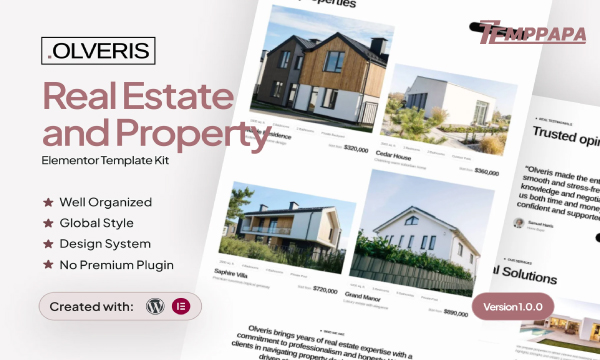 Olveris Modern Real Estate & Property