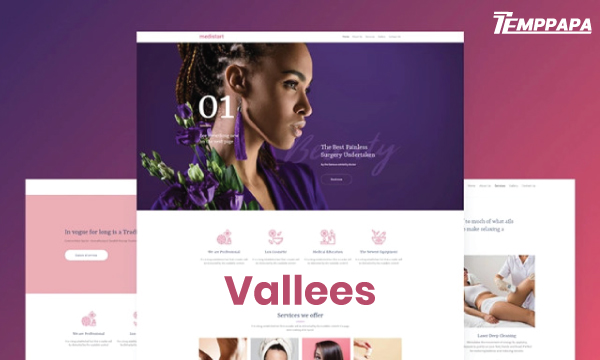 Vallees Beauty Clinic & Template Kit