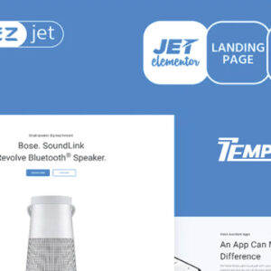 Wayzine Product Landing Page Template Kit
