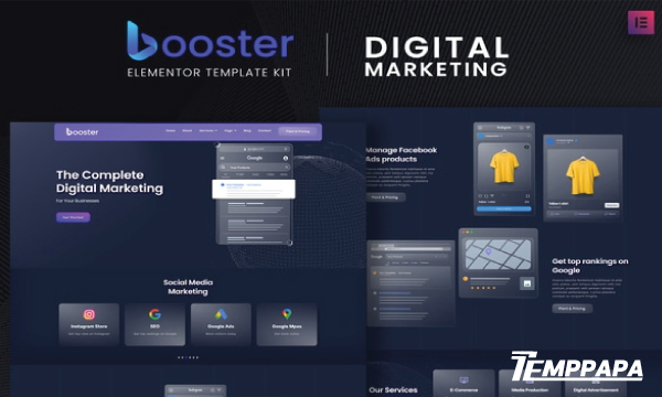 Booster Digital Marketing Template Kit