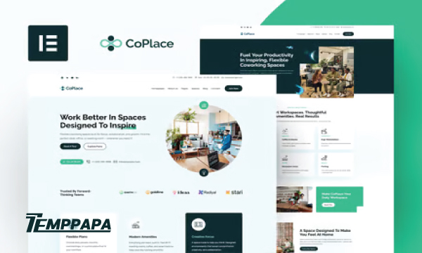 CoPlace Coworking Space Template Kit