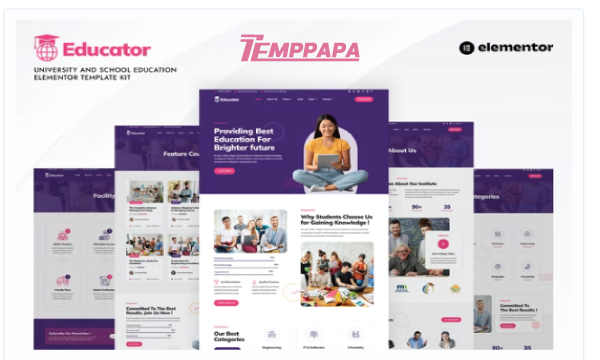 Educator University & School Template Kit