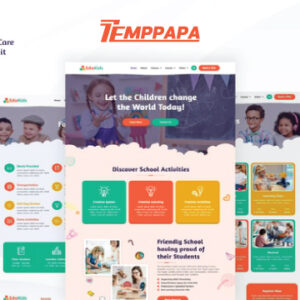 EduKids Kindergarten & Child Template Kit