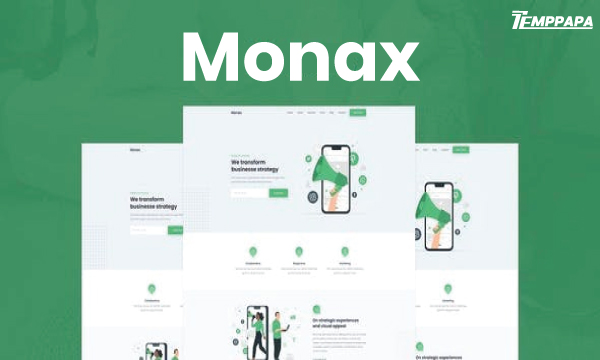 Monax Elementor Template Kit