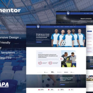 Nexuspeed Football & Sports Template Kit