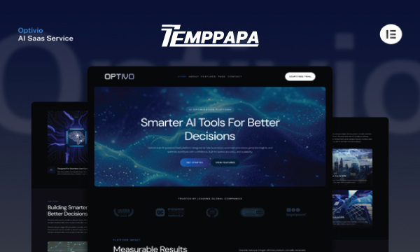 Optivio AI SaaS Service Template Kit