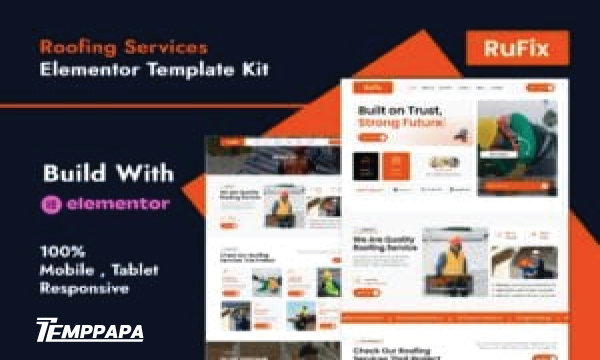 RuFix Roofing Services Template Kit