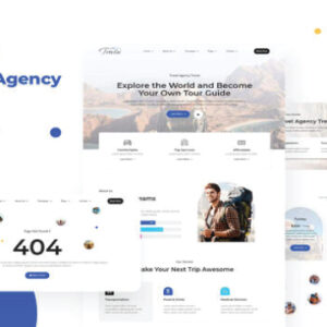 Trevia Travel Agency Template Kit