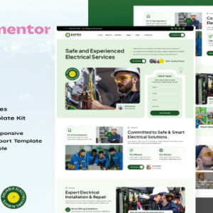 Zapex Electrical Services Template Kit