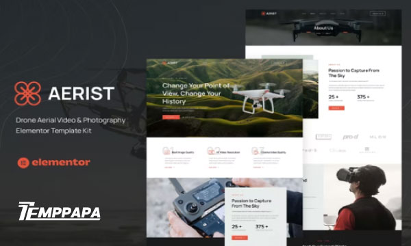 Aerist Elementor Template Kit
