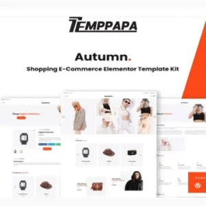 Autumn Elementor Template Kit
