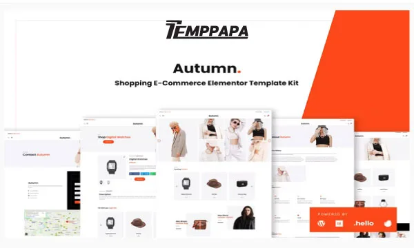 Autumn Elementor Template Kit