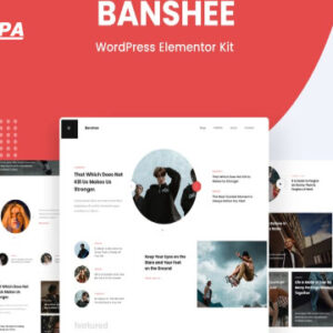Banshee Elementor Template Kit