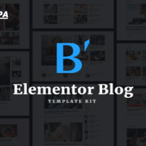 Blabber Elementor Template Kit