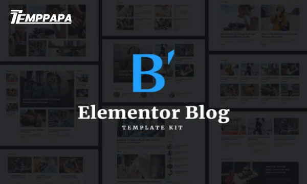 Blabber Elementor Template Kit