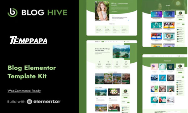 Blog Hive Elementor Template Kit
