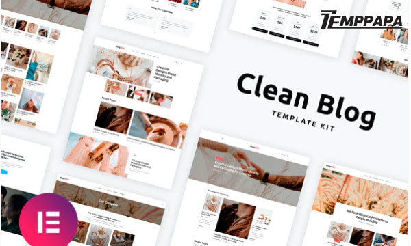 Blog4life Elementor Template Kit