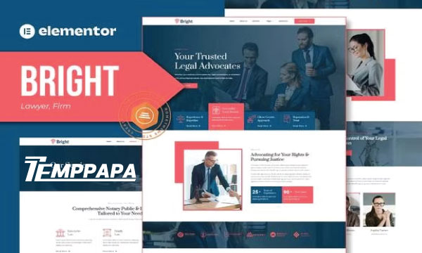 Bright Elementor Template Kit