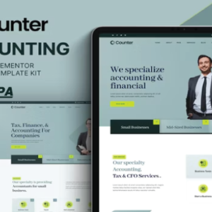 Counter Accounting Firm Template Kit