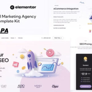 Crawler Elementor Template Kit