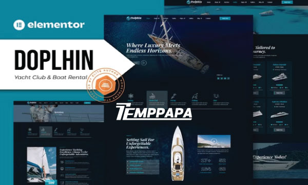 Dolphin Elementor Template Kit
